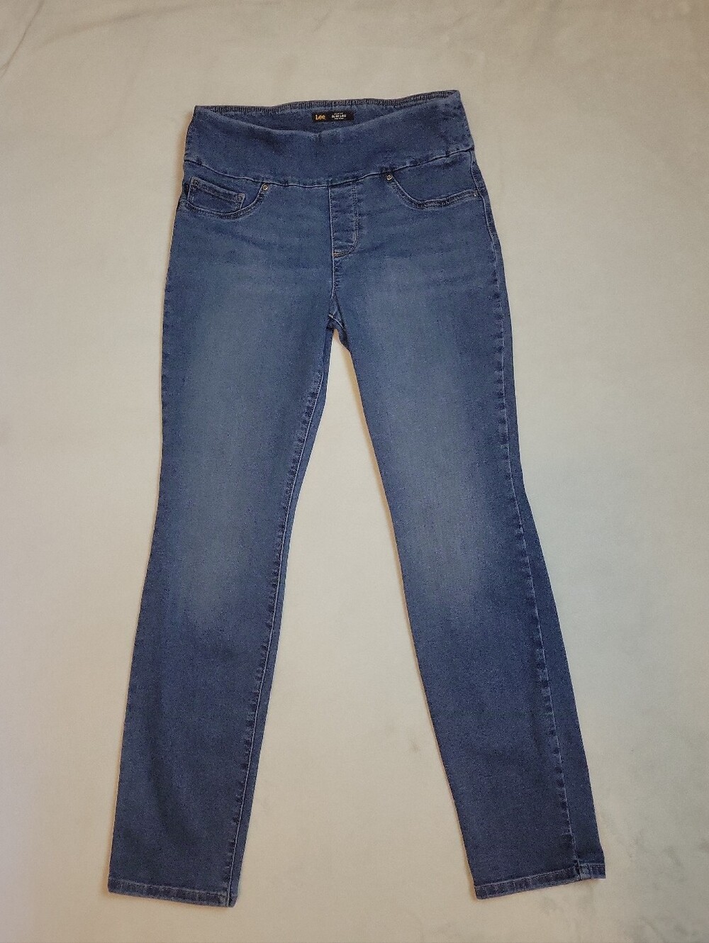 Women's Lee Slim Fit Skinny Ankle Sculpting Sz 6 Medium Mid Rise